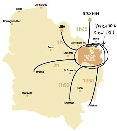 Nocleg ze śniadaniem Aubepine 3*